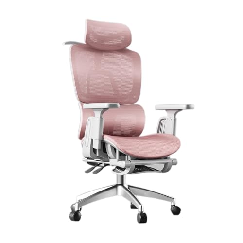 Ergonomischer Schreibtischstuhl für Heim,Studium oder Managerarbeit Verstellbare Lendenwirbelstütze Kopfstütze Rückenlehne Schutz der Schreibtischstuhl hoher Rückenlehne von Generic