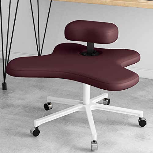 Ergonomischer kniestuhl Büro-Meditationsstuhl mit gekreuzten Beinen, ergonomischer mobiler Schreibtisch-Kniesitz, Stützbeine mit Rollen, höhenverstellbarer Hocker zur Verbesserung und Korrek von Generic