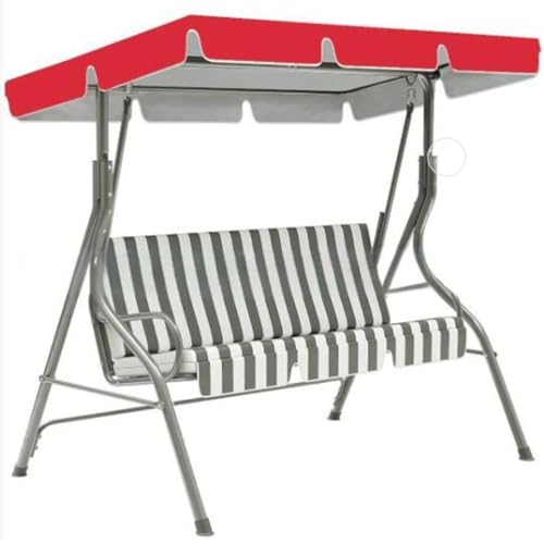 Ersatzabdeckung für Verandaschaukeldach, Schaukeldachabdeckung, wasserdichtes Ersatzdach für Gartenterrassen-Veranda-Hängematte von Generic