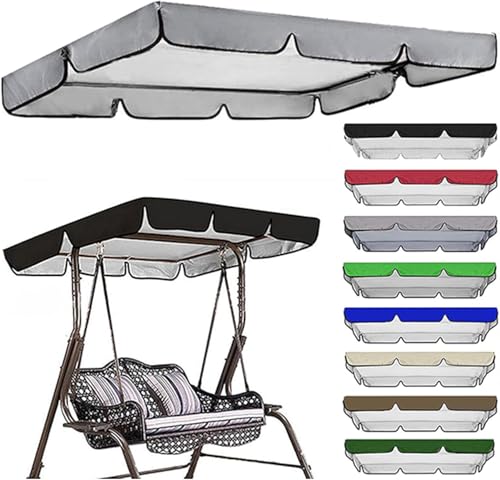 Ersatzbaldachin Für Schaukelsitz Hängemattenbezug Top Garden Outdoor Farbiger Ersatzbaldachin Patio Hängemattenabdeckung Top Wasserdicht Für Swing Cover, 001, 164 * 114 * 15cm Ersatzbaldachin Für Schaukelsitz Hängemattenbezug Top Garden Outdoor Farbiger Ersatzbaldachin Patio Hängemattenabdeckung Top Wasserdicht Für Swing Cover, 001, 164 * 114 * 15cm von Generic