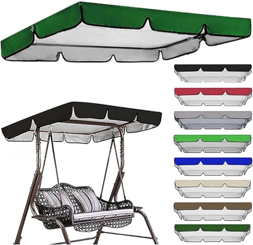 Ersatzbaldachin Für Schaukelsitz Hängemattenbezug Top Garden Outdoor Farbiger Ersatzbaldachin Patio Hängemattenabdeckung Top Wasserdicht Für Swing Cover, 006, 142 * 120 * 18cm Ersatzbaldachin Für Schaukelsitz Hängemattenbezug Top Garden Outdoor Farbiger Ersatzbaldachin Patio Hängemattenabdeckung Top Wasserdicht Für Swing Cover, 006, 142 * 120 * 18cm von Generic