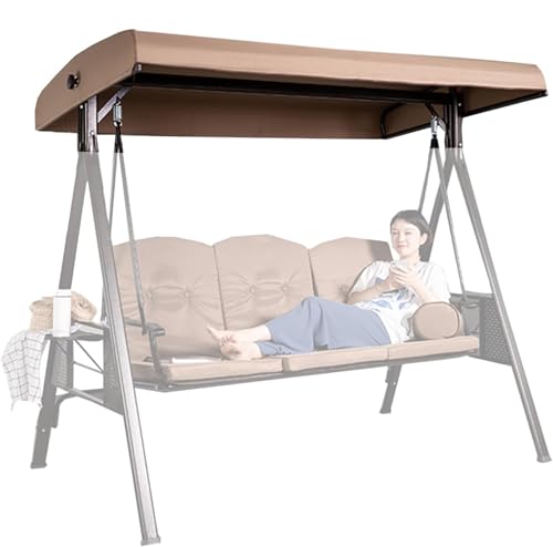 Ersatzdach Für Hollywoodschaukel,2 3 Sitzer Dach Für Hollywoodschaukel,Wasserdicht Ersatz-Bezug Ersatzbezug Sonnendach,Gartenschaukel Dach Dachbezug,01,192x124cm/75.6x48.8inch Ersatzdach Für Hollywoodschaukel,2 3 Sitzer Dach Für Hollywoodschaukel,Wasserdicht Ersatz-Bezug Ersatzbezug Sonnendach,Gartenschaukel Dach Dachbezug,01,192x124cm/75.6x48.8inch von Generic