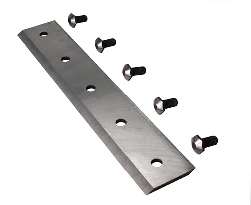 Power King Ersatz-Stahlklinge – passend für 10,2 cm, 12,7 cm und 12,7 cm Elektro-Start-Häcksler-Modelle (PK0903, PK0915, PK0915-EH) von Generic