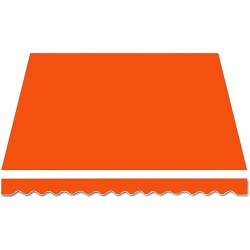 Ersatzstoff für Terrassen Markisen, Wasserdicht UV-Schutz Polyester Outdoor Sonnenschutz Überdachung (ohne Rahmen)(20x16ft/600x500cm) von Generic