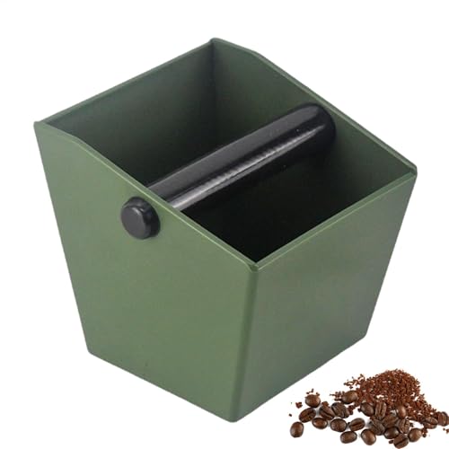 Espresso-Mülleimer – Anständiger Kaffeebehälter, Espresso-Kaffeebehälter | Espresso-Kaffeebehälter für den Heimgebrauch, langlebige Klopfstange, Behälter für Espresso-Kaffeesatz, Kaffee-Klopfbehälter von Generic
