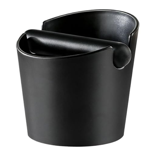 Espresso-Stoßbox | Espresso-Satz-Schlagbox | Espresso-Mülleimer mit ausziehbarer Stange und rutschfestem Boden für Espressomaschine von Generic