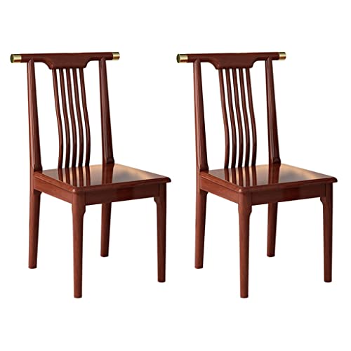 Esszimmerstühle 2er-Set, Mid Century Modern Esszimmerstühle, Esszimmerstühle aus Holz mit Lattenrückenlehne, Küchenstuhl Windsor-Stühle, Beistellstühle für Büro und Wohnzimmer Esszimmerstühle 2er-Set, Mid Century Modern Esszimmerstühle, Esszimmerstühle aus Holz mit Lattenrückenlehne, Küchenstuhl Windsor-Stühle, Beistellstühle für Büro und Wohnzimmer von Generic