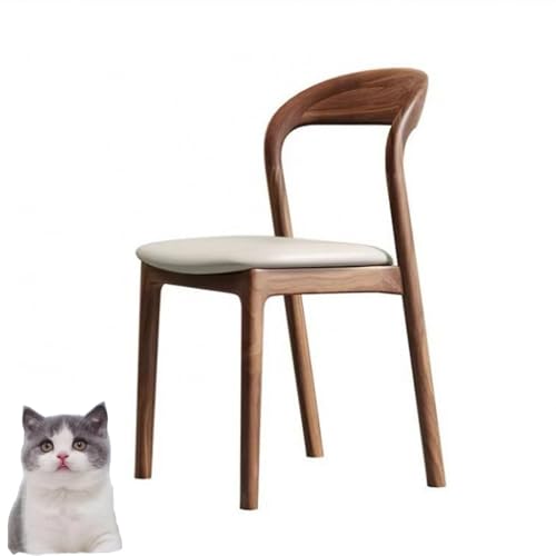 Esszimmerstühle Holz Esszimmerstühle Scandi Design abgerundetem Ruhestand Minimalistische Stühle für Küchen Esszimmer weiß 81 * 43 * 46cm Esszimmerstühle Holz Esszimmerstühle Scandi Design abgerundetem Ruhestand Minimalistische Stühle für Küchen Esszimmer weiß 81 * 43 * 46cm von Generic