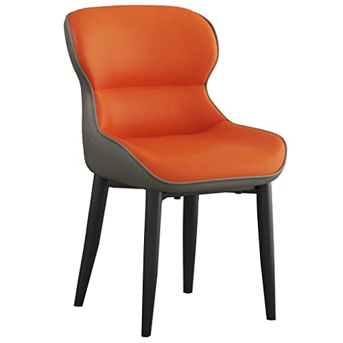 Esszimmerstühle Modern Mid Century, Küchen-Esszimmerstühle Gepolsterter Rückenlehnenstuhl Akzentstühle fürs Büro, Schminkstuhl mit Stahlrahmenbeinen, Schlafzimmer-Loungesessel Esszimmerstühle Modern Mid Century, Küchen-Esszimmerstühle Gepolsterter Rückenlehnenstuhl Akzentstühle fürs Büro, Schminkstuhl mit Stahlrahmenbeinen, Schlafzimmer-Loungesessel von Generic