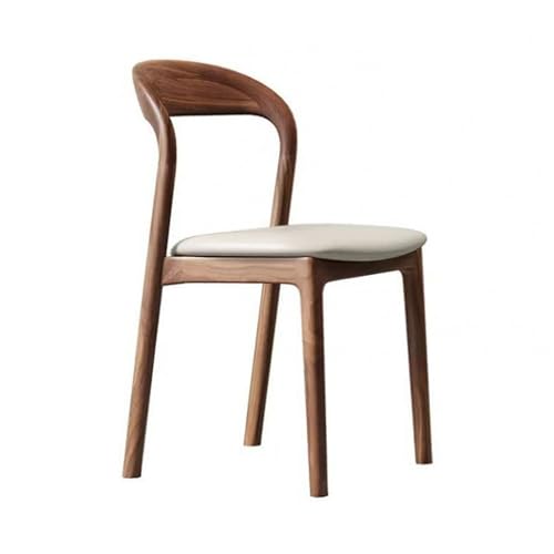 Esszimmerstühle aus Massivholz für einen weichen und bequemen Sitz Leicht zu reinigende Holzstühle Abwischbare Oberfläche Familienküchen weiß 81 * 43 * 46cm Esszimmerstühle aus Massivholz für einen weichen und bequemen Sitz Leicht zu reinigende Holzstühle Abwischbare Oberfläche Familienküchen weiß 81 * 43 * 46cm von Generic
