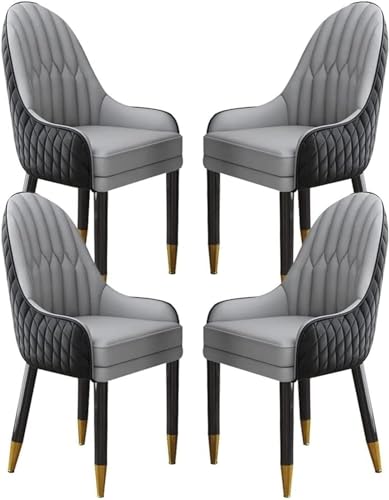 Esszimmerstuhl mit Latexkissen, Schminkstuhl mit Beinen aus ivholz, Küchenstühle 6er-Set, Beistellstuhl mit omischem Rückenlehnendesign von Generic