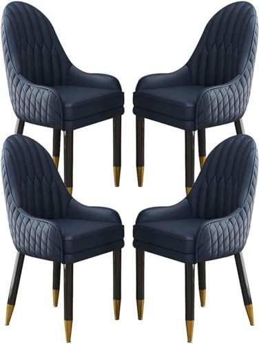 Esszimmerstuhl mit Latexkissen, Schminkstuhl mit Beinen aus ivholz, Küchenstühle 6er-Set, Beistellstuhl mit omischem Rückenlehnendesign von Generic