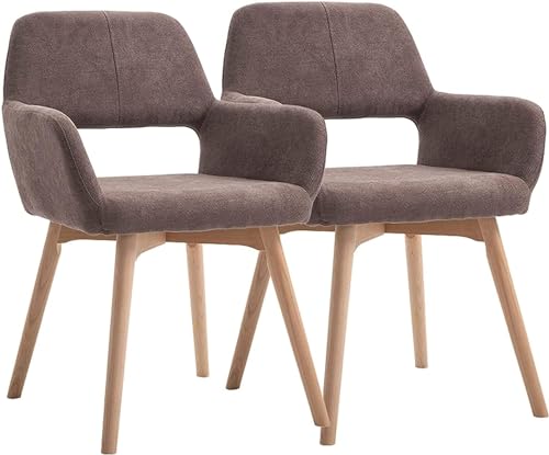 Esszimmerstuhl mit hohler Rückenlehne, Küchenstühle 2er-Set, Freizeitstühle mit Samtpolsterung, Schminkstuhl mit Beinen aus ivholz Esszimmerstuhl mit hohler Rückenlehne, Küchenstühle 2er-Set, Freizeitstühle mit Samtpolsterung, Schminkstuhl mit Beinen aus ivholz von Generic