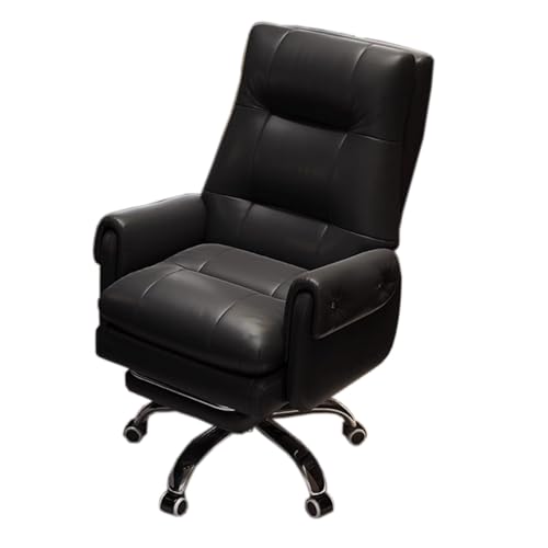 Executive Arbeitsstuhl für Büro/Schlafzimmer/Gaming Home Study oder Manager Work Verstellbare Neigungssperre Bequemer, atmungsaktiver, gepolsterter Schreibtischstuhl mit hoher Rückenlehne von Generic