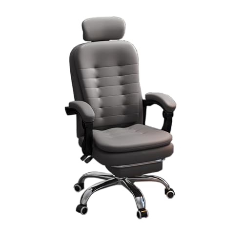 Executive Arbeitsstuhl für Büro/Schlafzimmer/Gaming Home Study oder Manager Work Verstellbare Neigungssperre Bequemer, atmungsaktiver, gepolsterter Schreibtischstuhl mit hoher Rückenlehne von Generic
