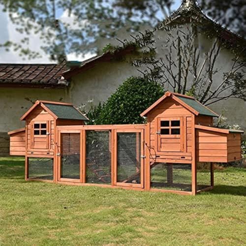 Extra Großer Hühnerstall Holz Hühnerkäfig Mit 4 Nistkasten Outdoor Kleintier Kaninchen Habitat Hühnerstall Für Bauernhof Extra Großer Hühnerstall Holz Hühnerkäfig Mit 4 Nistkasten Outdoor Kleintier Kaninchen Habitat Hühnerstall Für Bauernhof von Generic