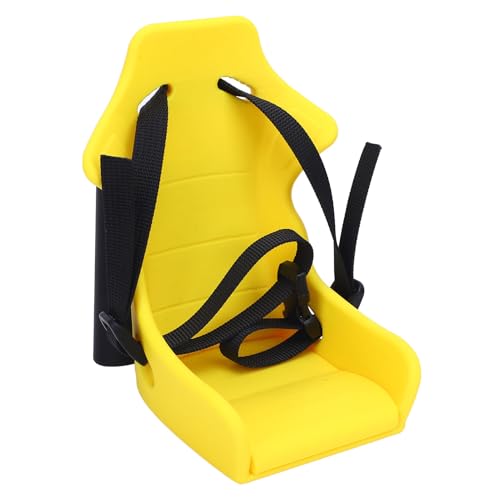 Fahrrad Babypuppenträger Verstellbares Gurtlänge Plastik Vorne Doll Fahrradsitz Im Freien Im Freien (Yellow) von Generic