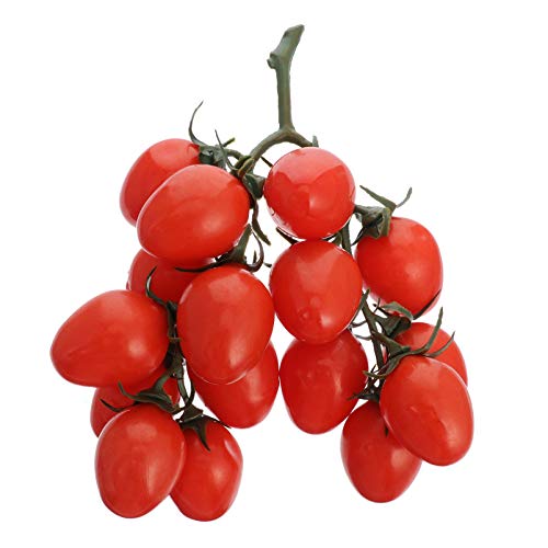 Fake Cherry Tomaten Künstliche Frucht Simulation Kleine Tomaten Fotografie Prop Home Party- Mittelstücke Ornament von Generic