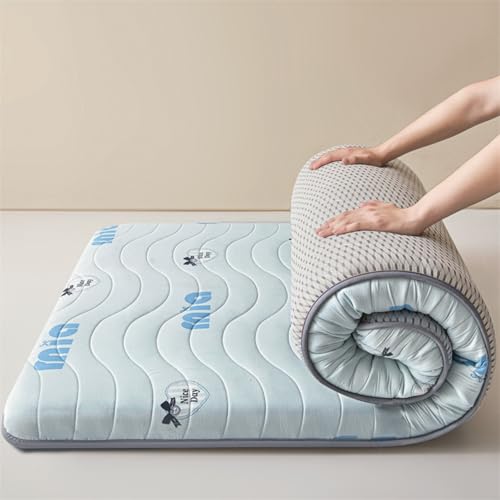 Faltbare, Dicke Matratze aus gewaschener Baumwolle, geeignet für die Vermietung in Studentenwohnheimen und Hotels. Faltbare, Dicke Matratze aus gewaschener Baumwolle, geeignet für die Vermietung in Studentenwohnheimen und Hotels. von Generic