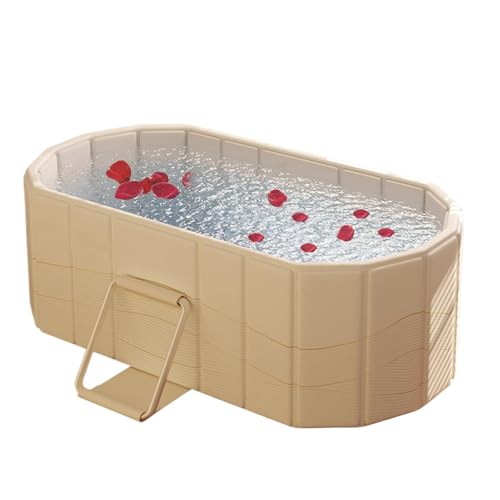 Faltbare Badewanne - Warmer Badeeimer oder isoliertes Eis groß - Zubehör für Familienbadezimmer Faltbare Badewanne für Sportler Faltbare Badewanne - Warmer Badeeimer oder isoliertes Eis groß - Zubehör für Familienbadezimmer Faltbare Badewanne für Sportler von Generic