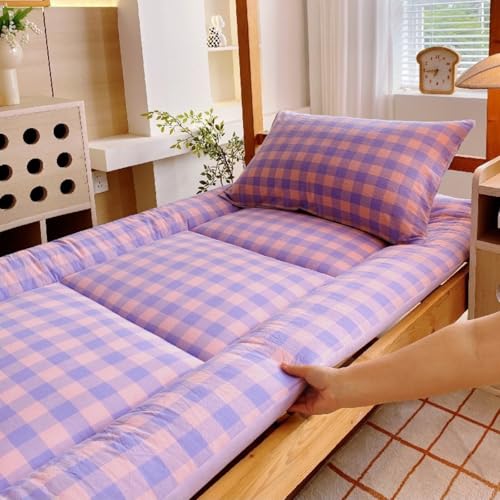 Faltbare Einzel-Gittermatratze für Mieten, Doppel-Bodenmatratze für Studentenwohnheim mit Dicker Polsterung Faltbare Einzel-Gittermatratze für Mieten, Doppel-Bodenmatratze für Studentenwohnheim mit Dicker Polsterung von Generic