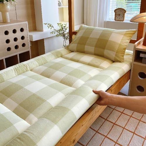 Faltbare Einzel-Gittermatratze für Mieten, Doppel-Bodenmatratze für Studentenwohnheim mit Dicker Polsterung von Generic