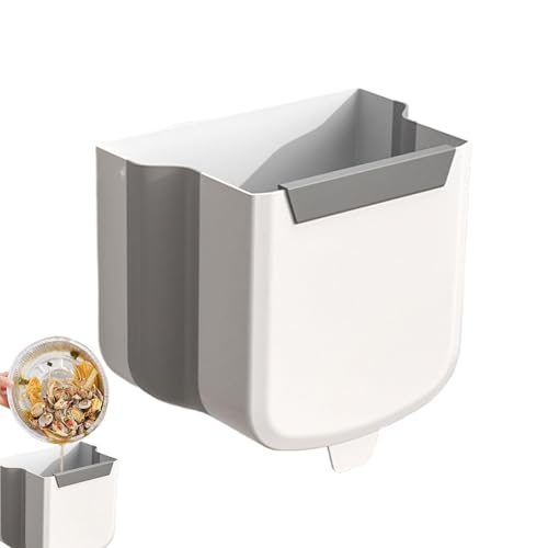 Faltbare Wand-Mülltonne – Faltbare Küchenmüll | Kompakte Mülleimer für Badezimmer, Mülleimer für Lebensmittelabfälle, Papierabfälle, praktischer Aufbewahrungseimer Faltbare Wand-Mülltonne – Faltbare Küchenmüll | Kompakte Mülleimer für Badezimmer, Mülleimer für Lebensmittelabfälle, Papierabfälle, praktischer Aufbewahrungseimer von Generic