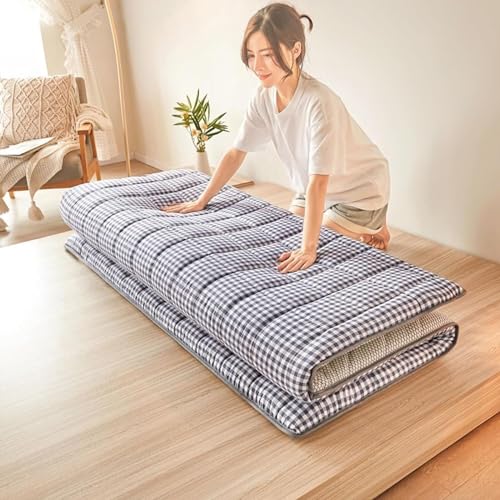 Faltbare japanische Bodenmatratze, tragbare Futon-Matratze, Tatami-Matte, aufrollbares Bett, Camping-Isomatte für die Couch zu Hause (Farbe: A, Größe: 180 x 200 cm) (B: 120 x 200 cm) von Generic
