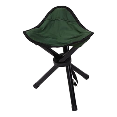 Faltbarer Camphocker - Kompakter Reisetsitz, zusammenklappbarer Leichter Tripstuhl | Klapper Klapphocker im Freien, tragbarer Dreieckssitz für Rucksackpicknick -Fischerei Wandern Verwendung Faltbarer Camphocker - Kompakter Reisetsitz, zusammenklappbarer Leichter Tripstuhl | Klapper Klapphocker im Freien, tragbarer Dreieckssitz für Rucksackpicknick -Fischerei Wandern Verwendung von Generic
