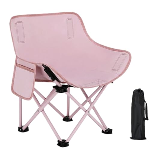 Faltbarer Rucksackstuhl, Campingstühle für Erwachsene | Faltbarer Strandkorb mit Rückenstütze | Kompakter tragbarer Stuhl, 165 Pfund Kapazität, robuster Campingstuhl, Klappstühle zum Wandern von Generic