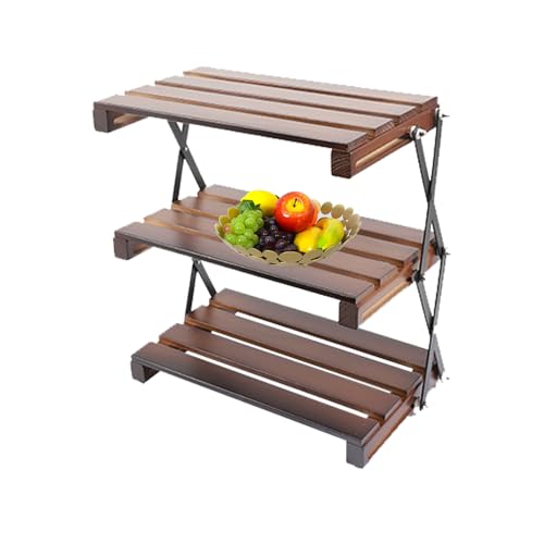 Faltbares Campingregal - Unterstützung für externe Organisation, kompakte Picknickausrüstung | Faltbares Bürodisplay für das Camp, robustes Lagerregal für den Außenbereich Faltbares Campingregal - Unterstützung für externe Organisation, kompakte Picknickausrüstung | Faltbares Bürodisplay für das Camp, robustes Lagerregal für den Außenbereich von Generic