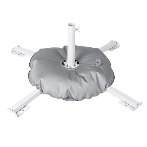 Faltbares Parasol Stand - Deck Regenschirm Basisgewicht mit stabilem Design mit einfachen Tragetreifen, ideal für Hinterhofschatten, Terrassenabdeckung, Rasenschutz, Outdoor -Veranstaltungen oder Ange von Generic