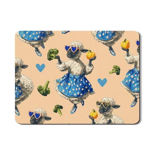 Fanciful Abtropfmatten für Küchentheke, Vintage-Design, saugfähiges Gummi-Abtropfgestell, verspielte Frühlings-Küchendekoration, 45,7 x 61 cm von Generic