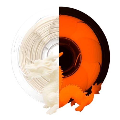 Farbverlaufsseide Spool - 3D-Drucker Glow Filament | Helle bunte Diskussion, Nachtlicht-Effektrolle für Ender-Projekte, kreative Druckversorgung Farbverlaufsseide Spool - 3D-Drucker Glow Filament | Helle bunte Diskussion, Nachtlicht-Effektrolle für Ender-Projekte, kreative Druckversorgung von Generic
