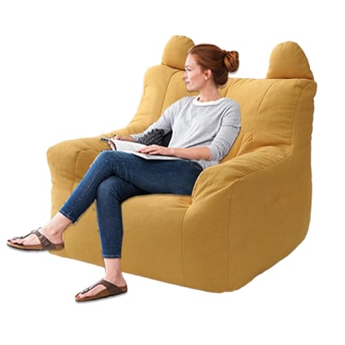 Faules Bodensofa, Sitzsack | Faule Cartoon-Sitzsäcke – Weiches und bequemes Kinder-Sofa mit pelzigem Stoff, großer Sitzsack mit Füllung zum Lesen von Generic