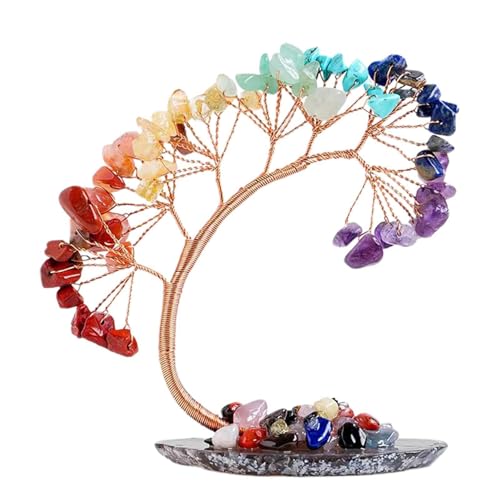 Feng Shui Kristall-Geldbaum – Künstlicher Kristall-Energiebaum, chakraa-Heilsteinbaum | Naturstein-Bonsai-Baum-Tischdekoration, Edelstein-Baumfigur, Heimskulptur Für Schreibtischdekoration Feng Shui Kristall-Geldbaum – Künstlicher Kristall-Energiebaum, chakraa-Heilsteinbaum | Naturstein-Bonsai-Baum-Tischdekoration, Edelstein-Baumfigur, Heimskulptur Für Schreibtischdekoration von Generic
