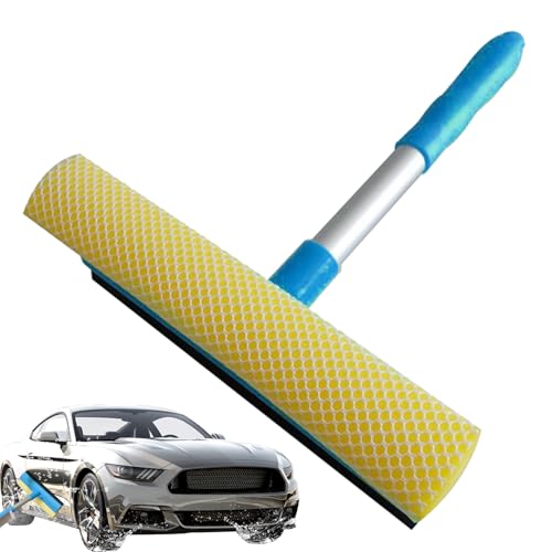 Fenster Squeegee Cleaner - Durable Glasreinigungswerkzeug, Mehrzweck-Wischer | Bequemer Griff mit flexiblen Klinge für Windschutzscheibe, Duschen, Wandfliesen, Home Fenster, Bad, Auto-Details Fenster Squeegee Cleaner - Durable Glasreinigungswerkzeug, Mehrzweck-Wischer | Bequemer Griff mit flexiblen Klinge für Windschutzscheibe, Duschen, Wandfliesen, Home Fenster, Bad, Auto-Details von Generic