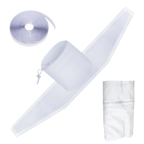 Fensterdichtung für tragbare Klimaanlage - AC Window Vent Dichtungssatz, wetterfeste energieeffiziente Luftaustausch-Wachmann für Wohnheim RV -Temperaturregelung Wohnung von Generic