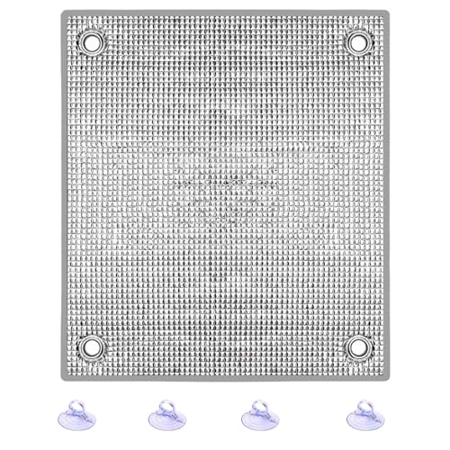 Fensterfolie Sonnenschutzfolie Sichtschutz Wärmeisolierung 8mm Reflektierende Fensterfolie Mit Saugnäpfen Aluminium Isolierfolie Ür Schlafzimmer,Badezimmer,Büro,Dachfenster(Grau,70x145cm) von Generic