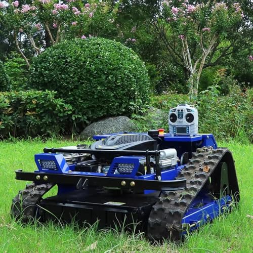 Fernbedienung Rasenmäher unterstützt maßgeschneiderte Low -Emission -Fernbedienungskontrolle Rasenmäher -Roboter, geeignet für Garden Farm Garten Unkraut Reinigung von Generic