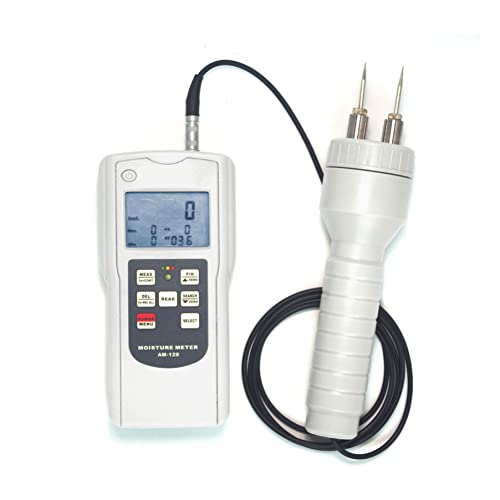 Feuchtigkeitsmessgeräte Digitales AM-128PS Stift-Multifunktions-Feuchtemessgerät mit zwei Messmodi for nichtleitende Materialien von Generic