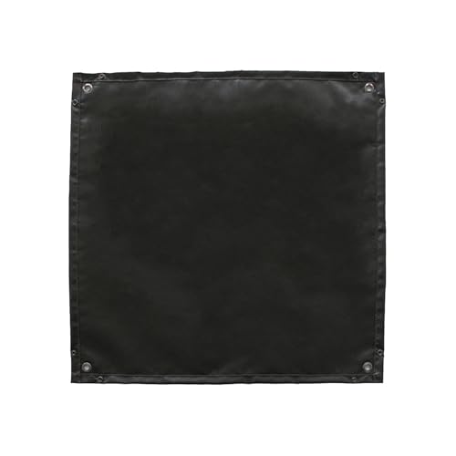 Feuerfeste Grillmatte unter dem Grillrost - Silikon Campingmatte unter dem Grill | Wiederverwendbare faltbare Matte für Feuerschale | Herdschutz von Generic