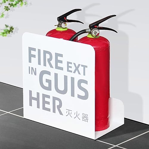 FeuerlöScher Box Set, L-förmige Halterung für Feuerlöscher, Deko-Koffer, Feuerlöscherschrank für 2 Personen, Feuerlöscherbox für den Außenbereich FeuerlöScher Box Set, L-förmige Halterung für Feuerlöscher, Deko-Koffer, Feuerlöscherschrank für 2 Personen, Feuerlöscherbox für den Außenbereich von Generic