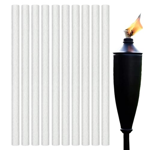 Fiberglas Flamme Cord - 10PCS Weinflasche Laterne String, Drable Kerogen Wick Stück, Feuerlicht Seil | Backyard Torch Zubehör, Handcrafted Oil Lampe Reparatur Kit TABLEDOP Abend Ambiance Setup Fiberglas Flamme Cord - 10PCS Weinflasche Laterne String, Drable Kerogen Wick Stück, Feuerlicht Seil | Backyard Torch Zubehör, Handcrafted Oil Lampe Reparatur Kit TABLEDOP Abend Ambiance Setup von Generic