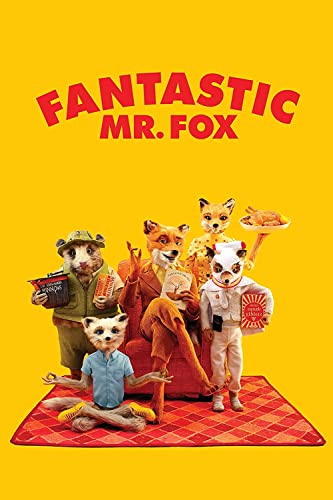Filmposter Fantastic Mr Fox, glänzend, A4 210 × 297 mm von Generic