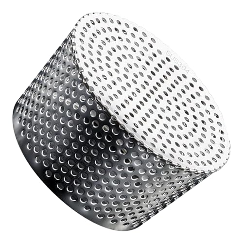 Filter für Dachrinne | Gitter aus Edelstahl Blätter | Verstopfungsschutz, Gartengeräte zur Reinigung von Dächern und Wasser von Generic