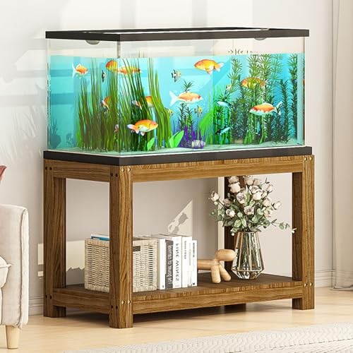 Fischaquarium Schrank Tropische Aquarienständer aus Kiefernholz, Mehrzweck-Reptilien-Zimmerpflanzen, Druckerregal, Regal, Home- Aufbewahrungshalterung Fischaquarium Schrank Tropische Aquarienständer aus Kiefernholz, Mehrzweck-Reptilien-Zimmerpflanzen, Druckerregal, Regal, Home- Aufbewahrungshalterung von Generic