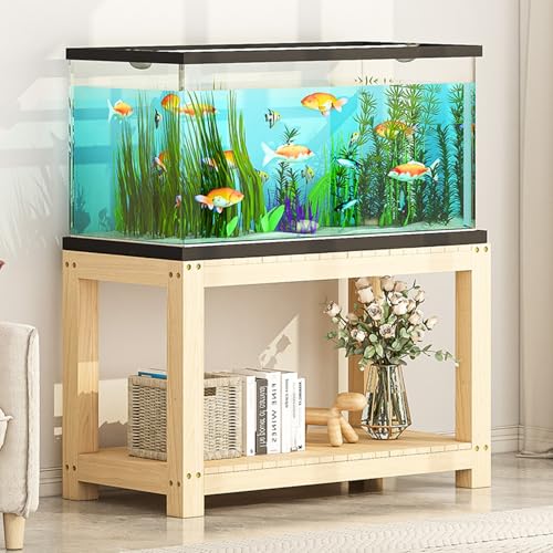 Fischaquarium Schrank Tropische Aquarienständer aus Kiefernholz, Mehrzweck-Reptilien-Zimmerpflanzen, Druckerregal, Regal, Home- Aufbewahrungshalterung Fischaquarium Schrank Tropische Aquarienständer aus Kiefernholz, Mehrzweck-Reptilien-Zimmerpflanzen, Druckerregal, Regal, Home- Aufbewahrungshalterung von Generic