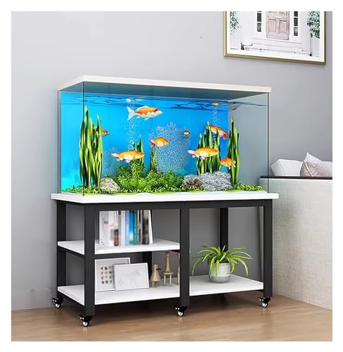 Fischaquarium Unterschrank Fischständer für Reptilien-Terrarien, Rollständer mit Rädern, 10, 20 und 30 Gallonen, Fischtischständer, bodenstehender Ständerhalter, Regal, Aufbewahrungshalterun von Generic