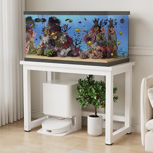 Fischaquarium Unterschrank Terrarienständer für Reptilien, offener Fischspeicher mit gebackenem Stahlrahmen, tragend geeignet und für Landschaftsgestaltung und Dekoration geeignet, Regalrega von Generic